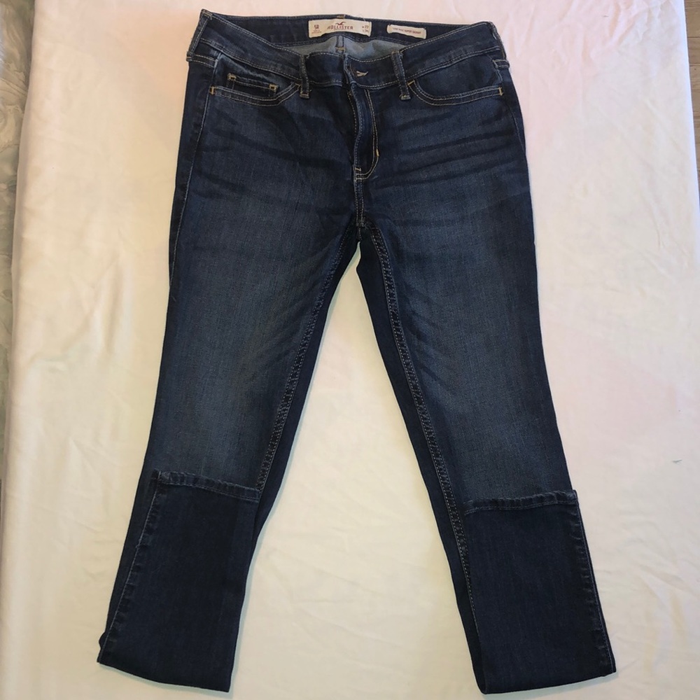 Hollister denim jeans low rise super skinny